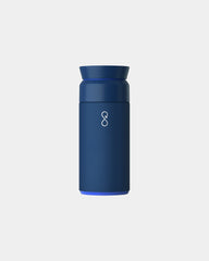 Isolierflasche recycelt Ocean Bottle 350ml personalisierbar zum Personalisieren - Ozeanblau