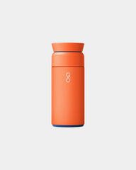 Isolierflasche recycelt Ocean Bottle 350ml personalisierbar zum Personalisieren - Sonnengelb