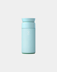 Isolierflasche recycelt Ocean Bottle 350ml personalisierbar zum Personalisieren - Himmelblau