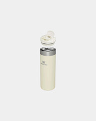 Isolierbecher Edelstahl 470ml Stanley AeroLight zum Personalisieren - Creme
