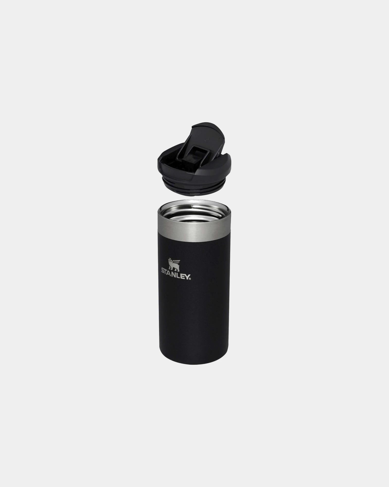 Isolierbecher Edelstahl Stanley AeroLight 350ml zum Personalisieren - Schwarz