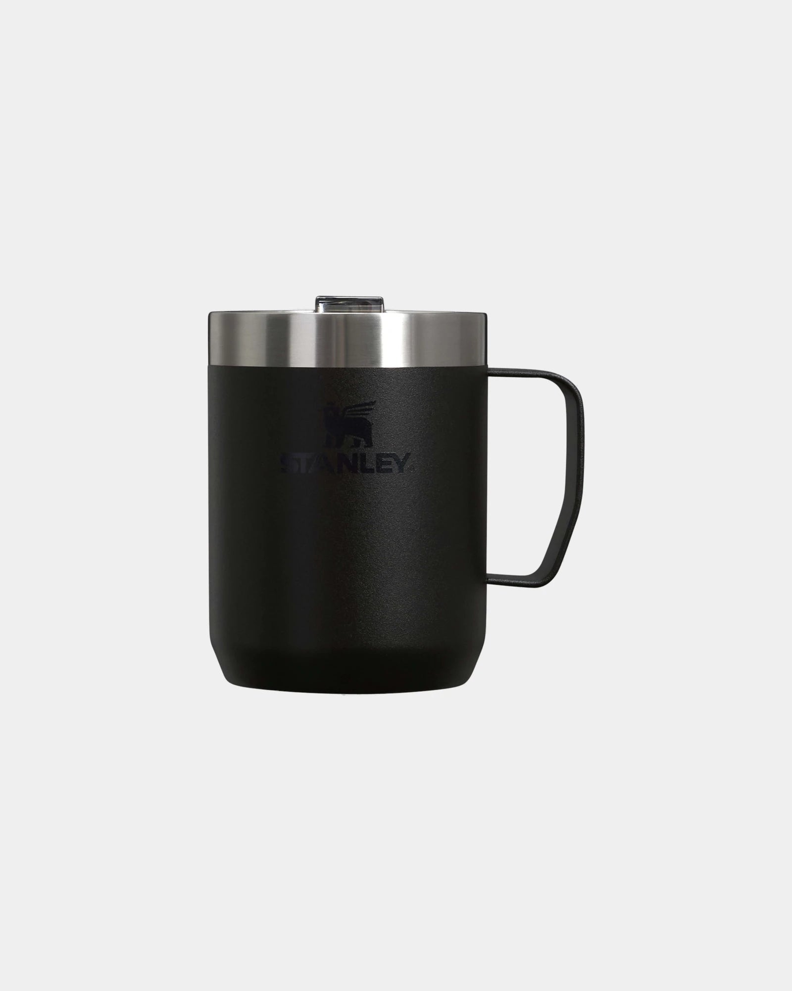Tasse Camping Edelstahl 236ml zum Personalisieren - Schwarz
