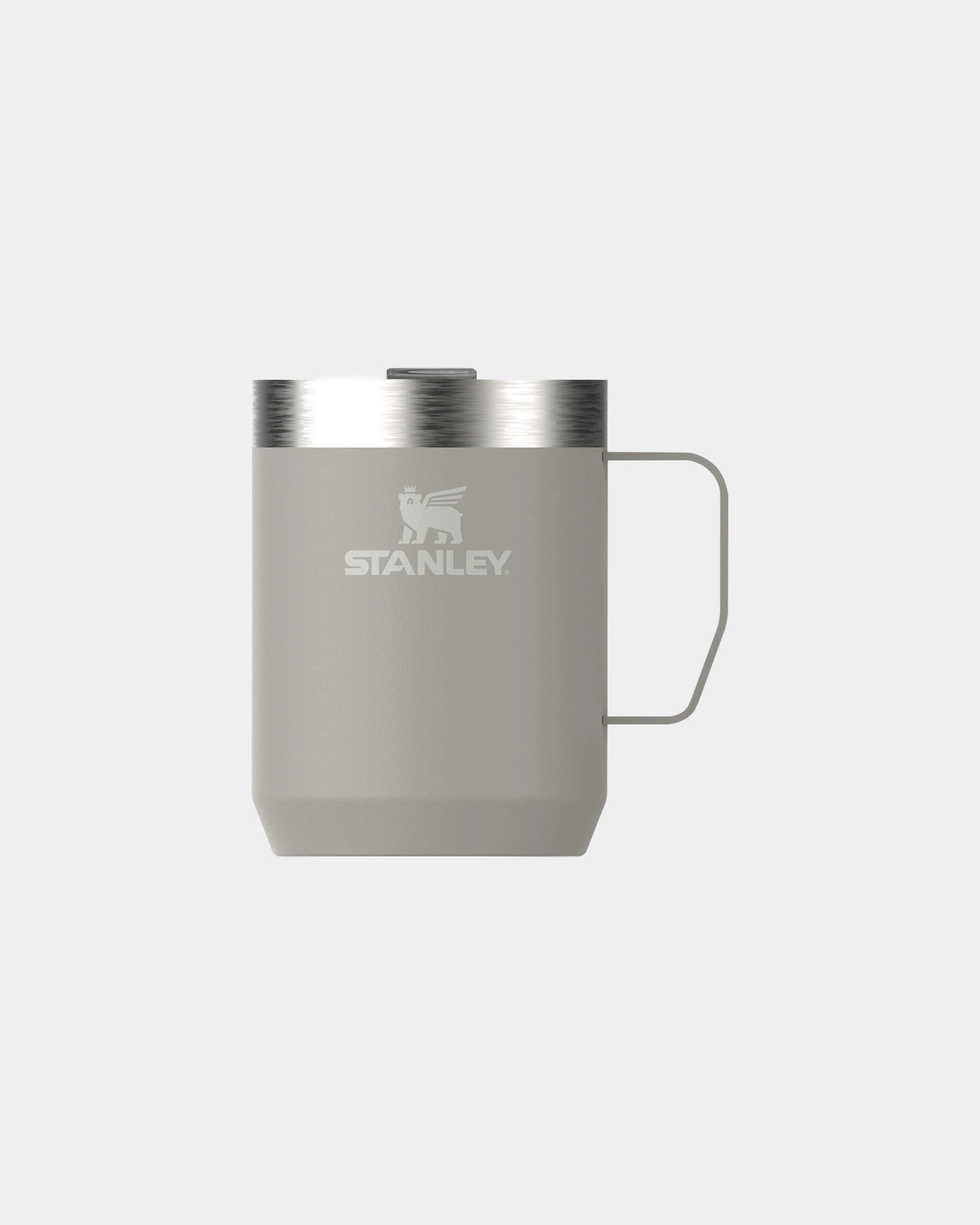 Tasse Camping Edelstahl 236ml zum Personalisieren - Grau