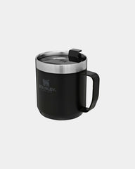 Isolierbecher Edelstahl Stanley Classic 350ml zum Personalisieren - Schwarz