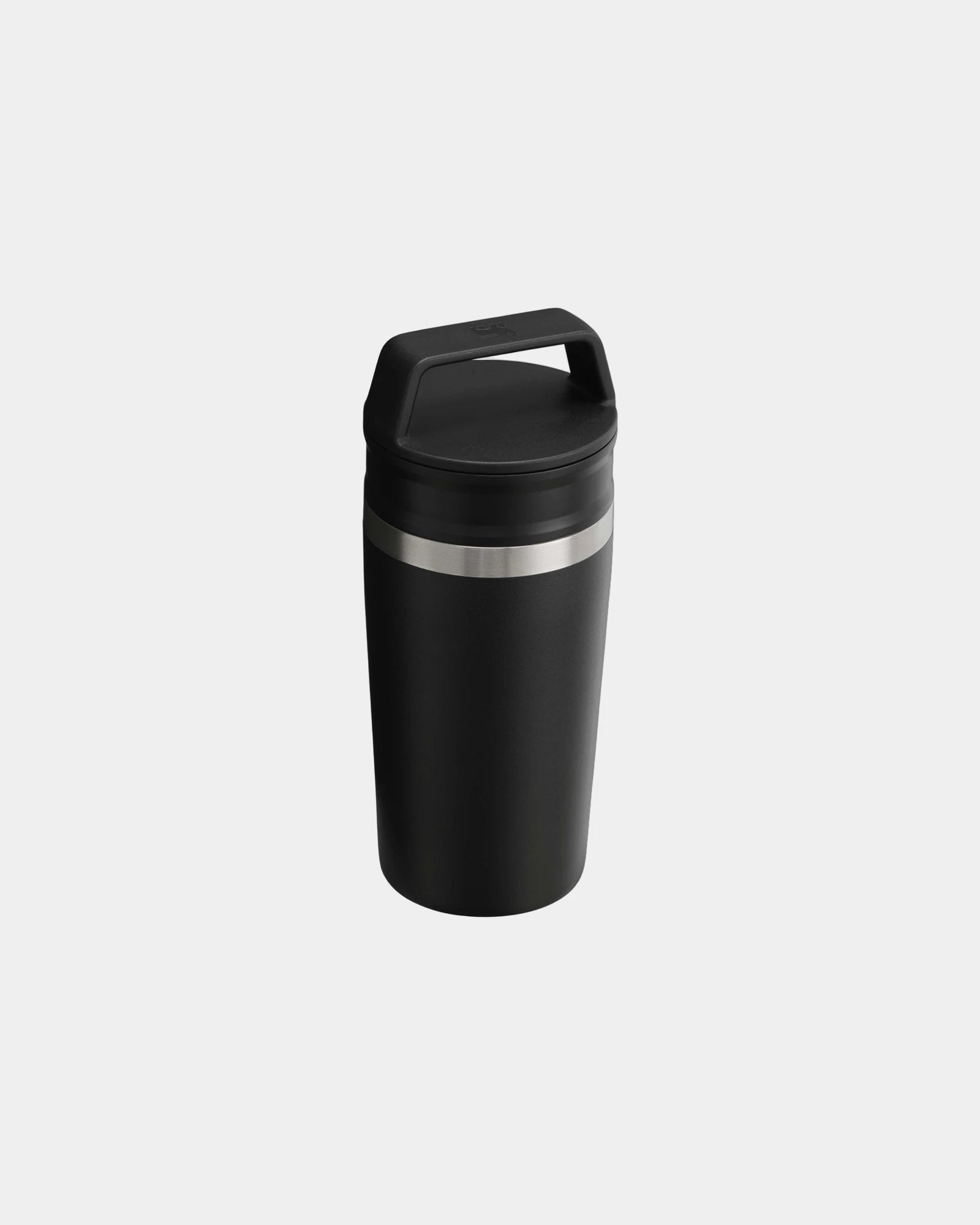 Reisebecher Edelstahl Stanley Café-To-Go 350ml zum Personalisieren - Schwarz
