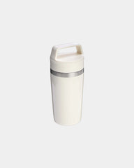 Reisebecher Edelstahl Stanley Café-To-Go 350ml zum Personalisieren - Creme