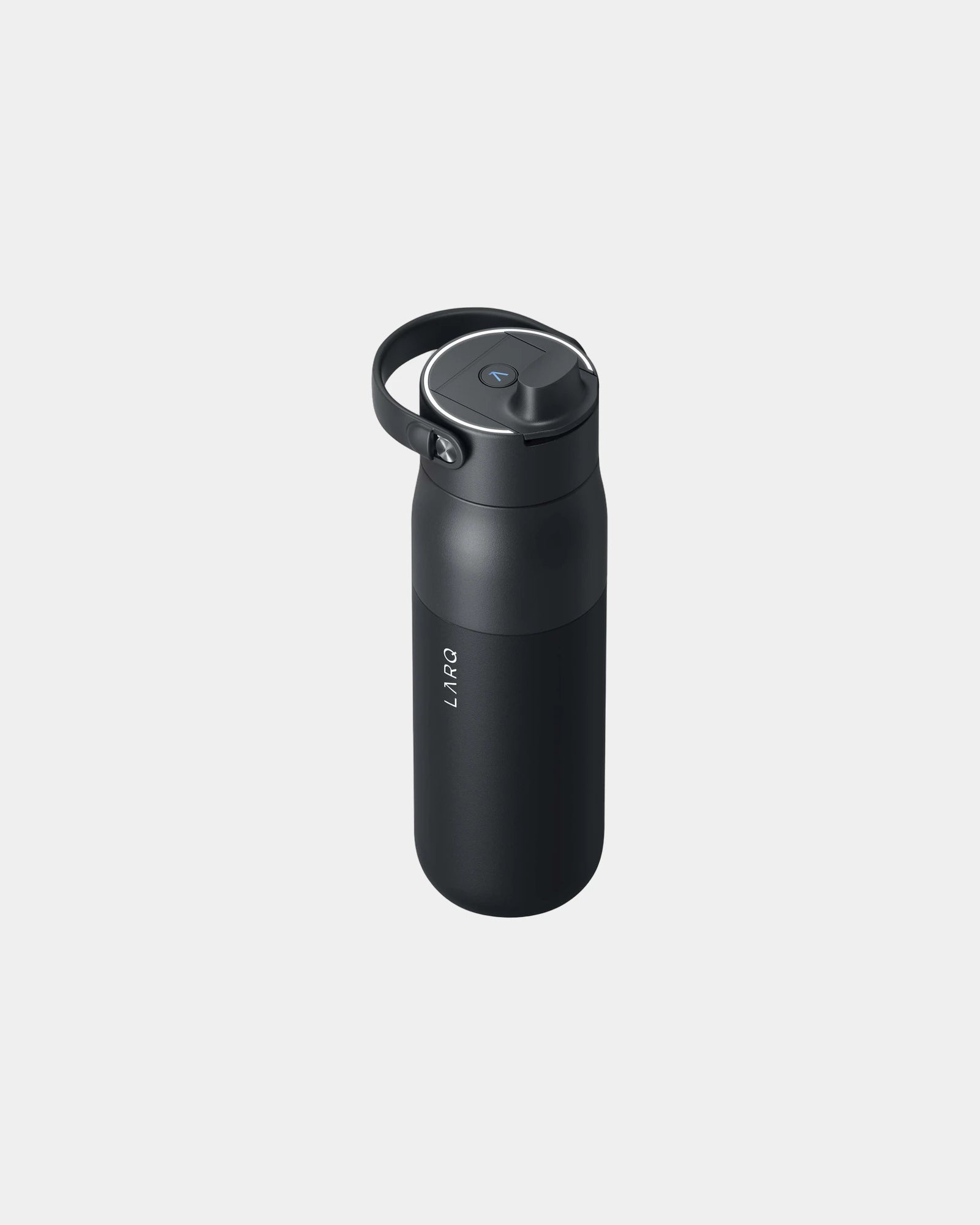 Trinkflasche Edelstahl LARQ PureVis™ 2.0 zum Personalisieren - Schwarz