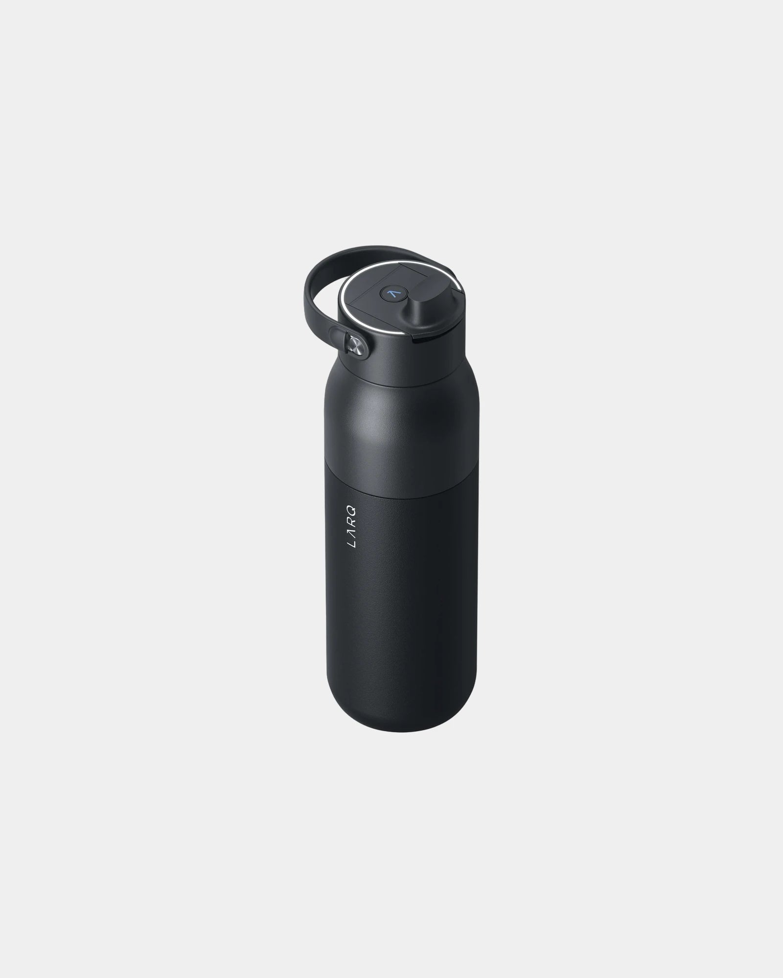 Trinkflasche Edelstahl LARQ PureVis™ 2.0 zum Personalisieren - Schwarz