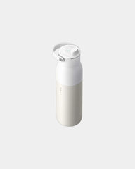 Trinkflasche Edelstahl LARQ PureVis™ 2.0 zum Personalisieren - Weiß