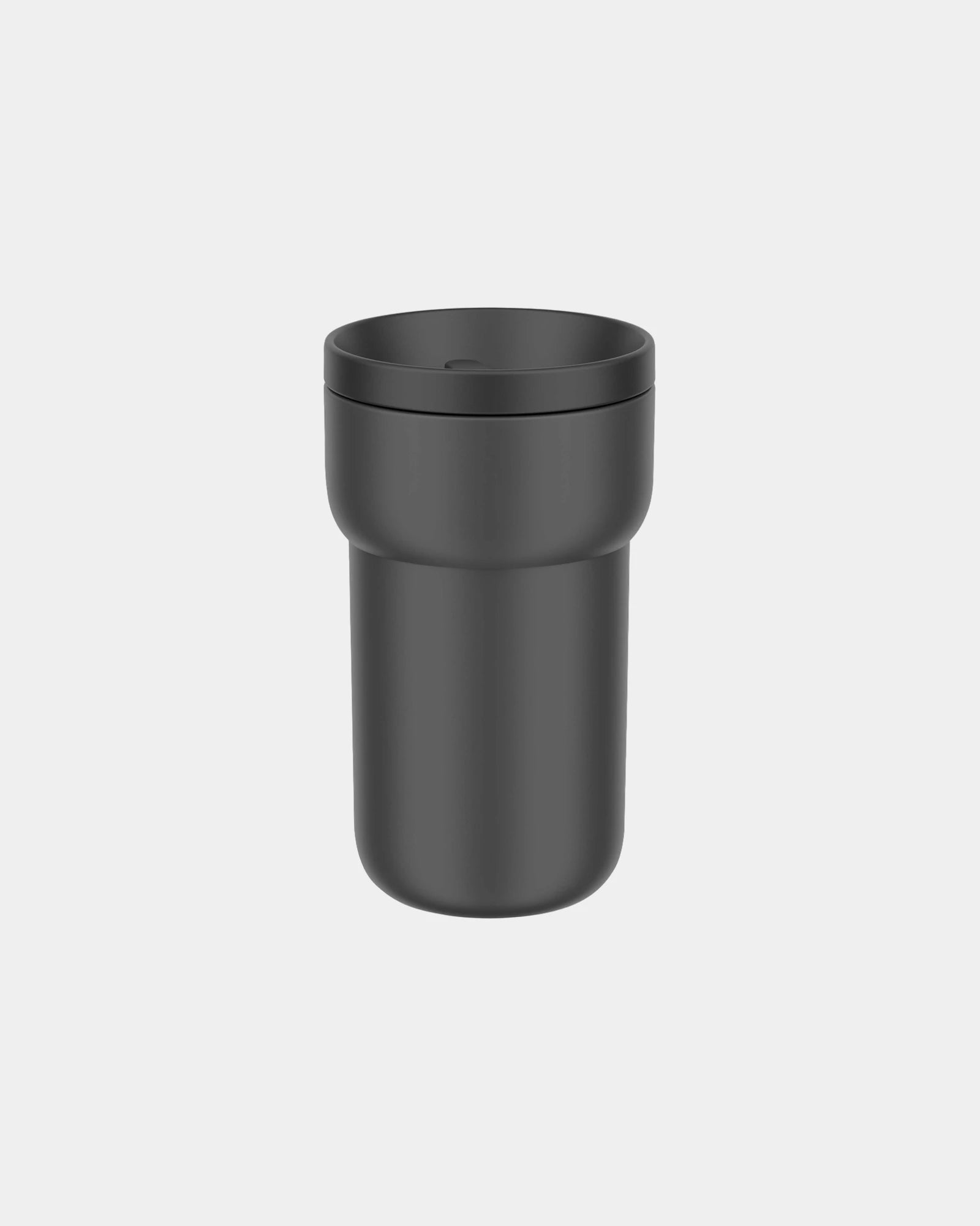 Reisebecher 275ml Kunststoff PP zum Personalisieren - Schwarz