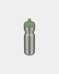 Sportflasche Edelstahl 800ml zum Personalisieren - Moosgrün