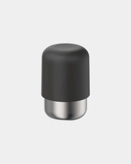 Reisebecher Edelstahl Ellipse 300ml zum Personalisieren - Schwarz