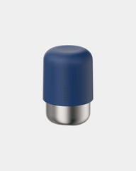 Reisebecher Edelstahl Ellipse 300ml zum Personalisieren - Leuchtendes Blau