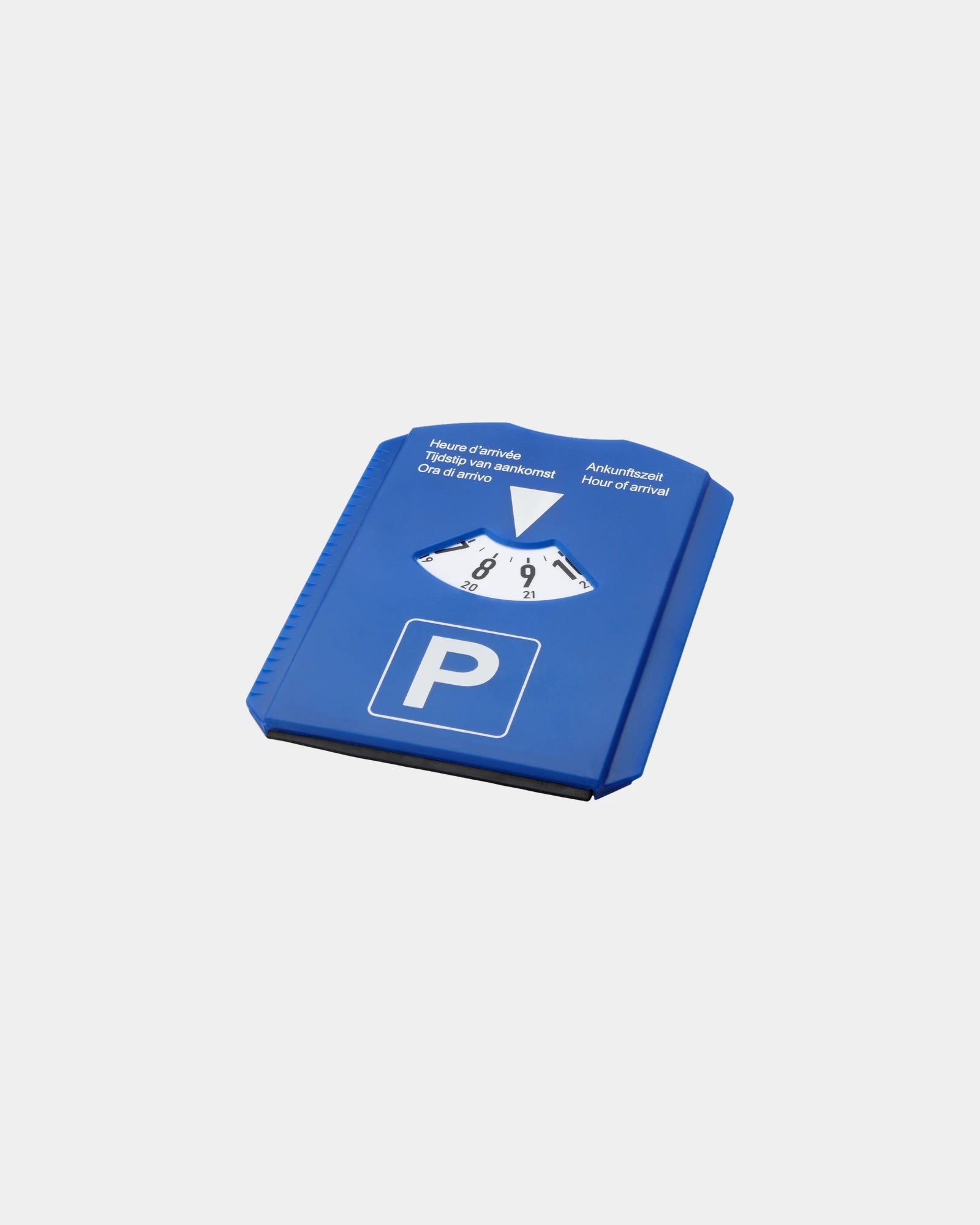 Parkscheibe 5in1 mit Eiskratzer zum Personalisieren - Blau
