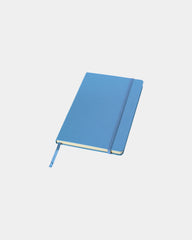 Notizbuch Papier FSC Classic A5 zum Personalisieren - Hellblau
