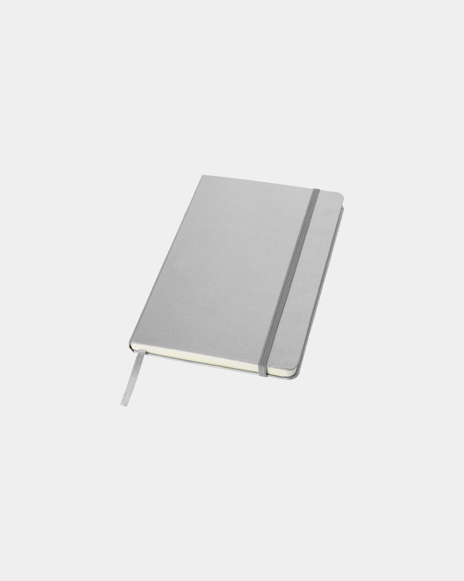 Notizbuch Papier FSC Classic A5 zum Personalisieren - Silber
