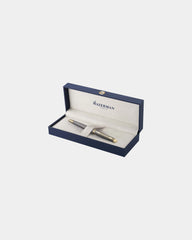 Kugelschreiber Edelstahl Waterman Hemisphere H zum Personalisieren - Grau