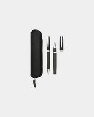 Parure Kugelschreiber und Rollerball Carbon personalisierbar zum Personalisieren - 2