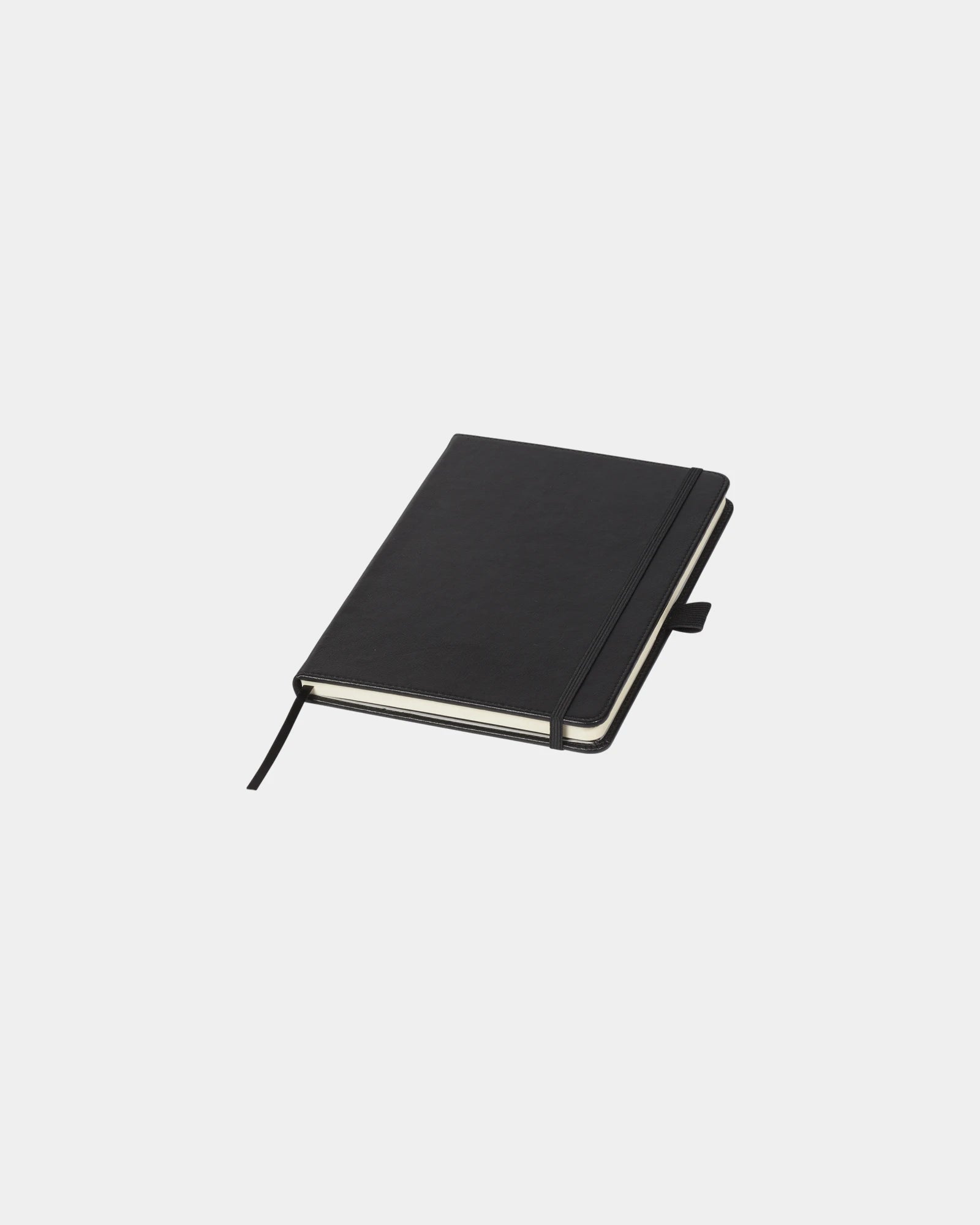 Notizbuch PU Schwarz A5 zum Personalisieren - Schwarz
