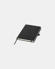 Notizbuch PU Schwarz A5 zum Personalisieren - Schwarz