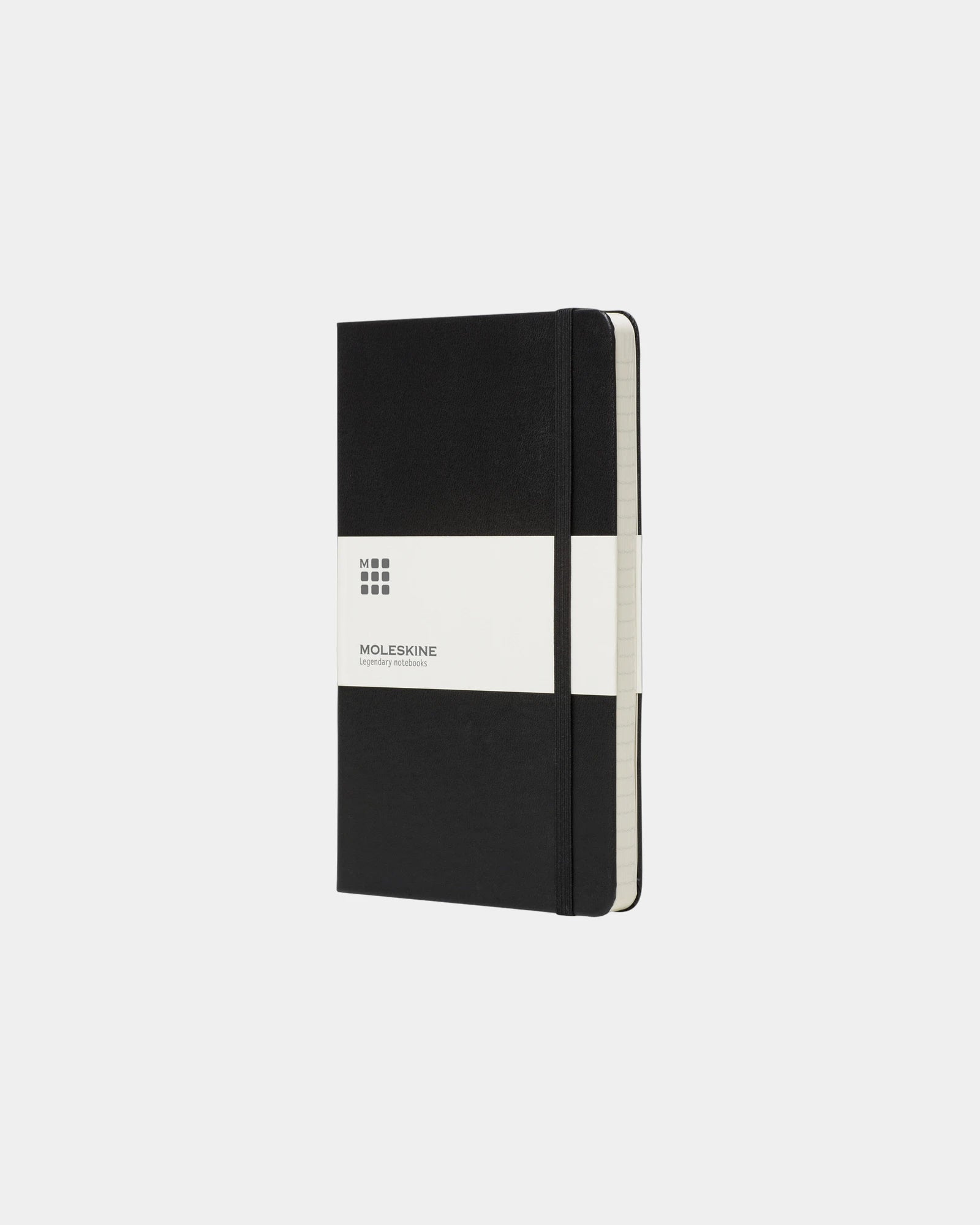 Notizbuch Moleskine Classic liniert 9x14 cm zum Personalisieren - Schwarz