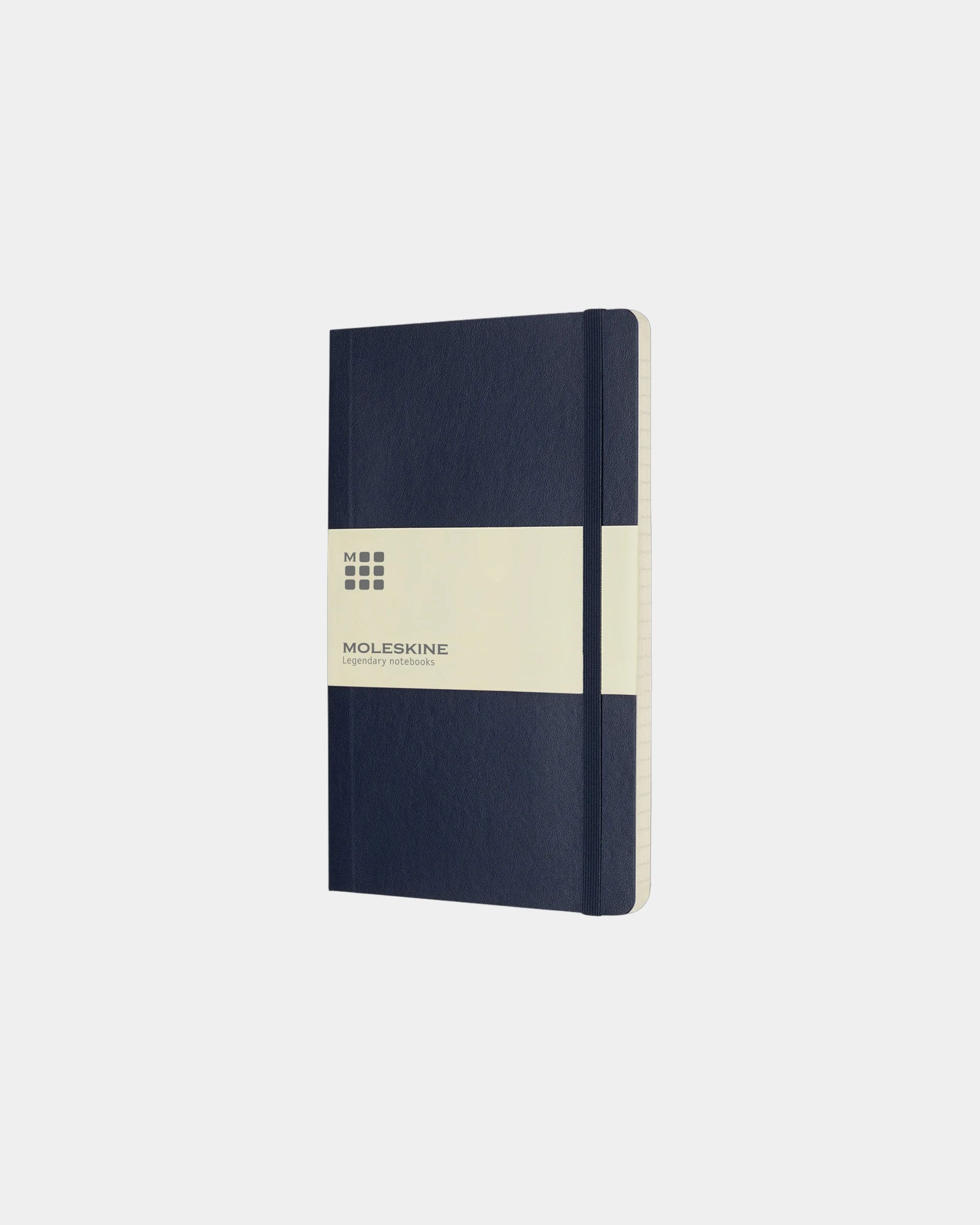 Notizbuch liniert Classic L zum Personalisieren - Saphirblau