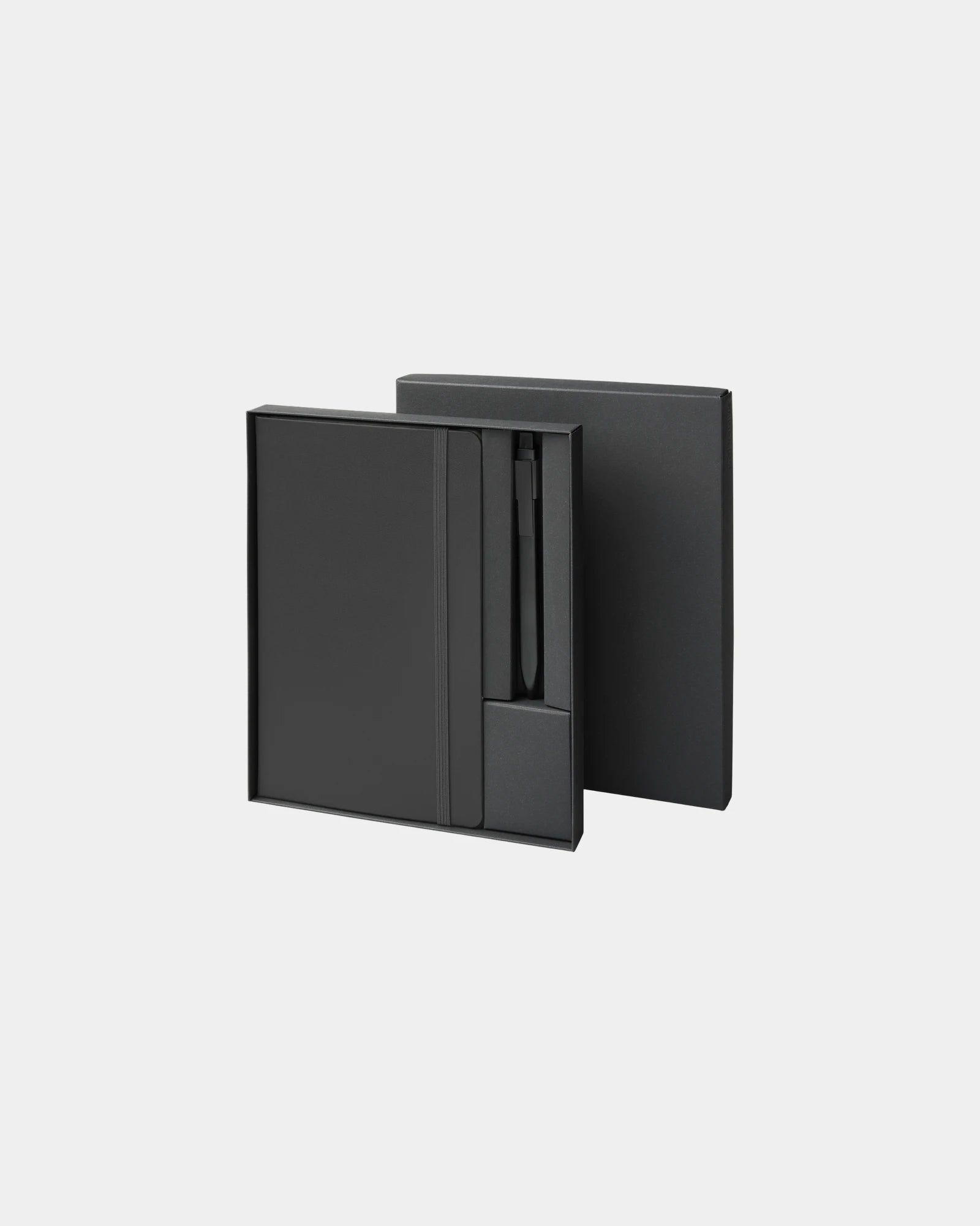 Geschenkset Moleskine A5 Notizbuch und Stift zum Personalisieren - Schwarz