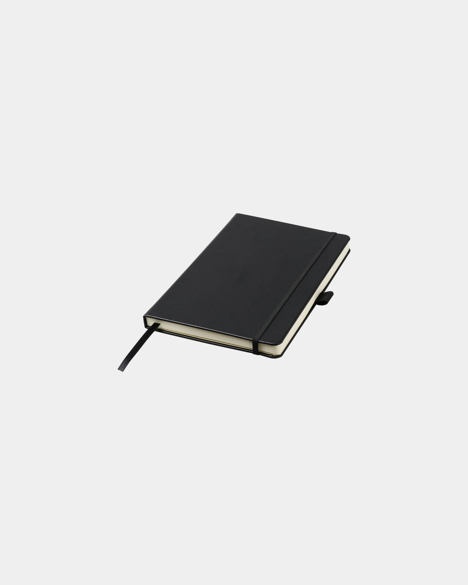 Notizbuch A5 PU-Leder JOURNALBOOK Nova zum Personalisieren - Schwarz