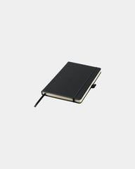 Notizbuch A5 PU-Leder JOURNALBOOK Nova zum Personalisieren - Schwarz