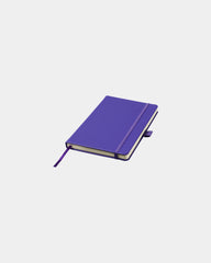 Notizbuch A5 PU-Leder JOURNALBOOK Nova zum Personalisieren - Violett