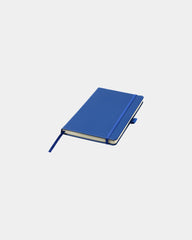 Notizbuch A5 PU-Leder JOURNALBOOK Nova zum Personalisieren - Blau