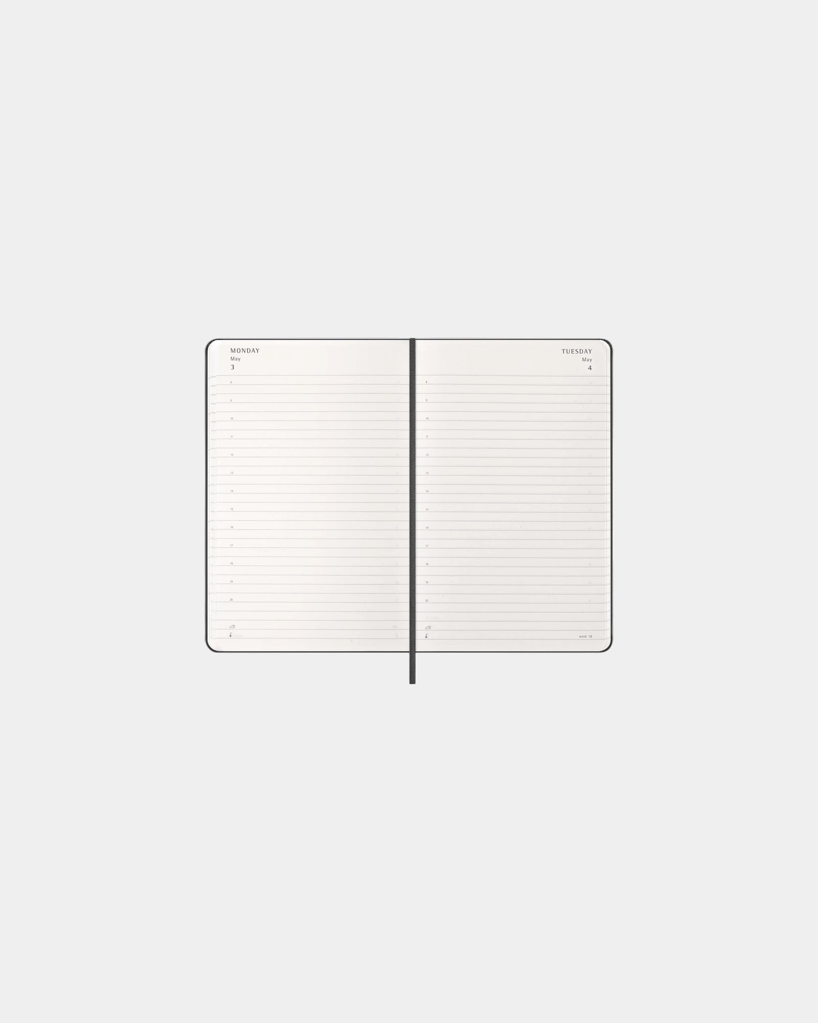 Agenda Moleskine 12 Monate Hardcover zum Personalisieren - 15