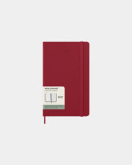 Agenda Moleskine wöchentlich 12 Monate zum Personalisieren - Karminrot