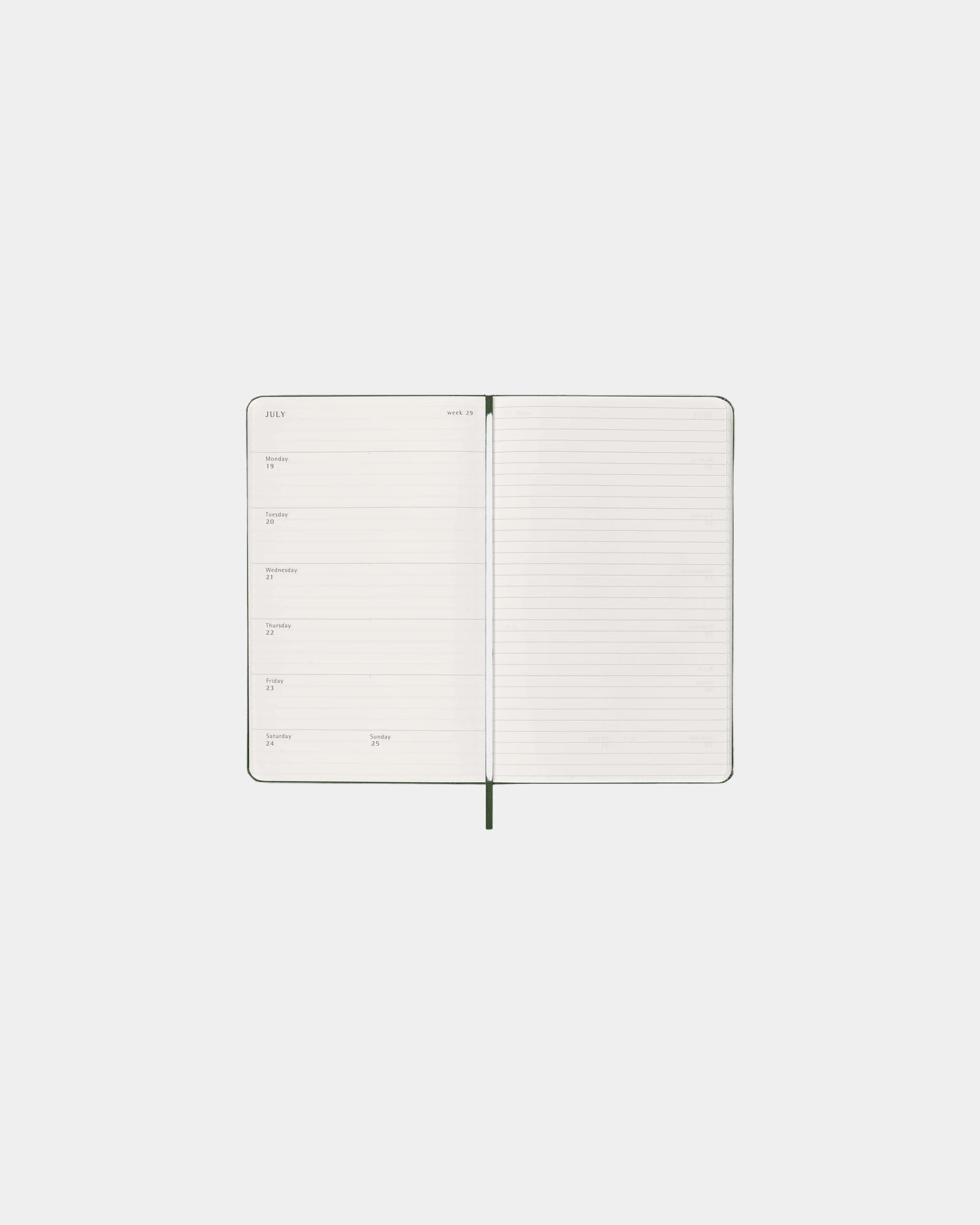 Agenda Moleskine wöchentlich 12 Monate zum Personalisieren - 11