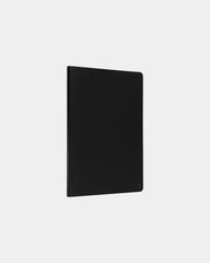 Notizbuch A5 liniert KARST® zum Personalisieren - Schwarz