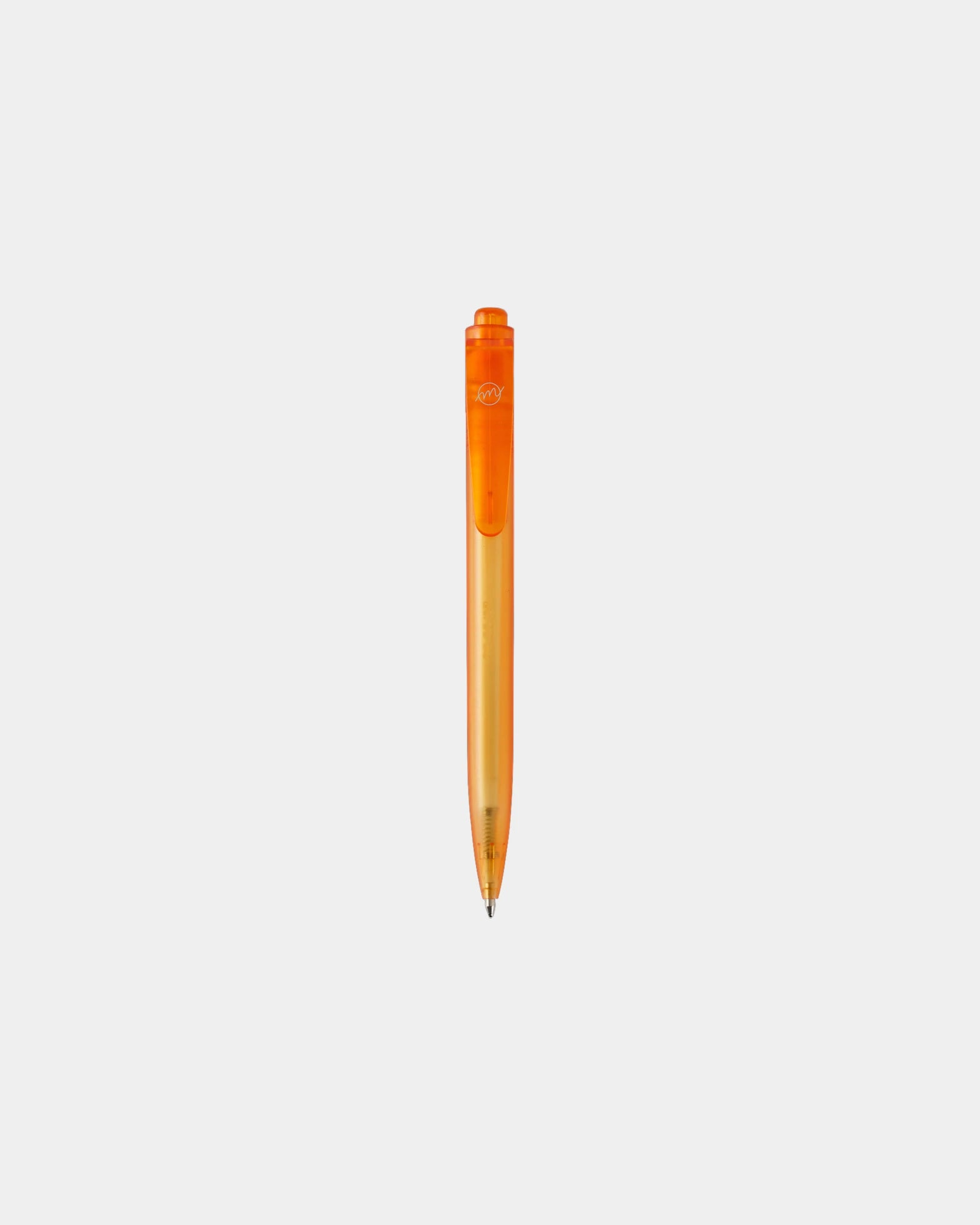Kugelschreiber recycelt Thalaasa zum Personalisieren - Orange