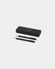 Set Geschenk Aluminium recycelt Lucetto zum Personalisieren - Schwarz