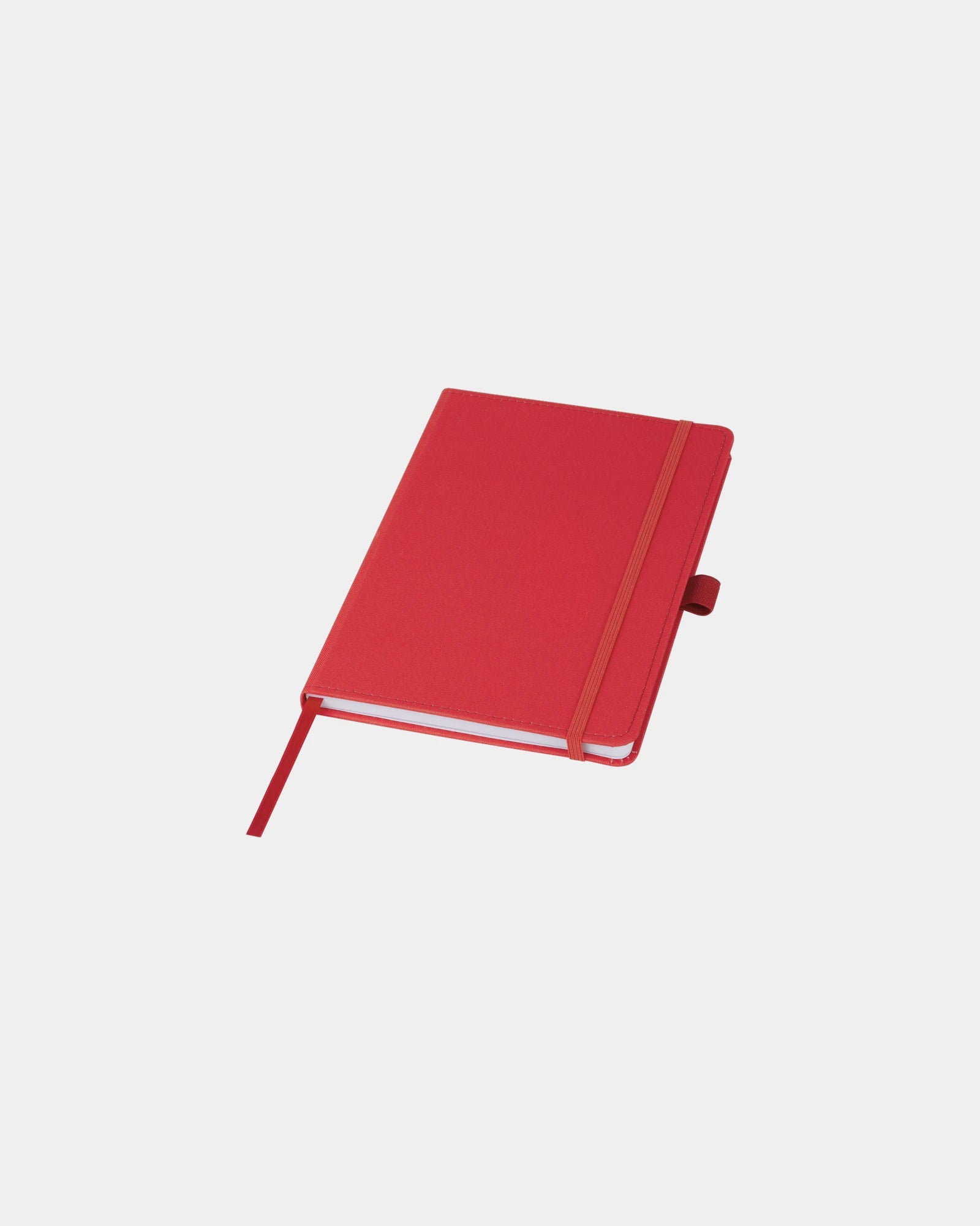 Notizbuch recycelt Thalaasa 21,6 x 14,5 cm zum Personalisieren - Rot