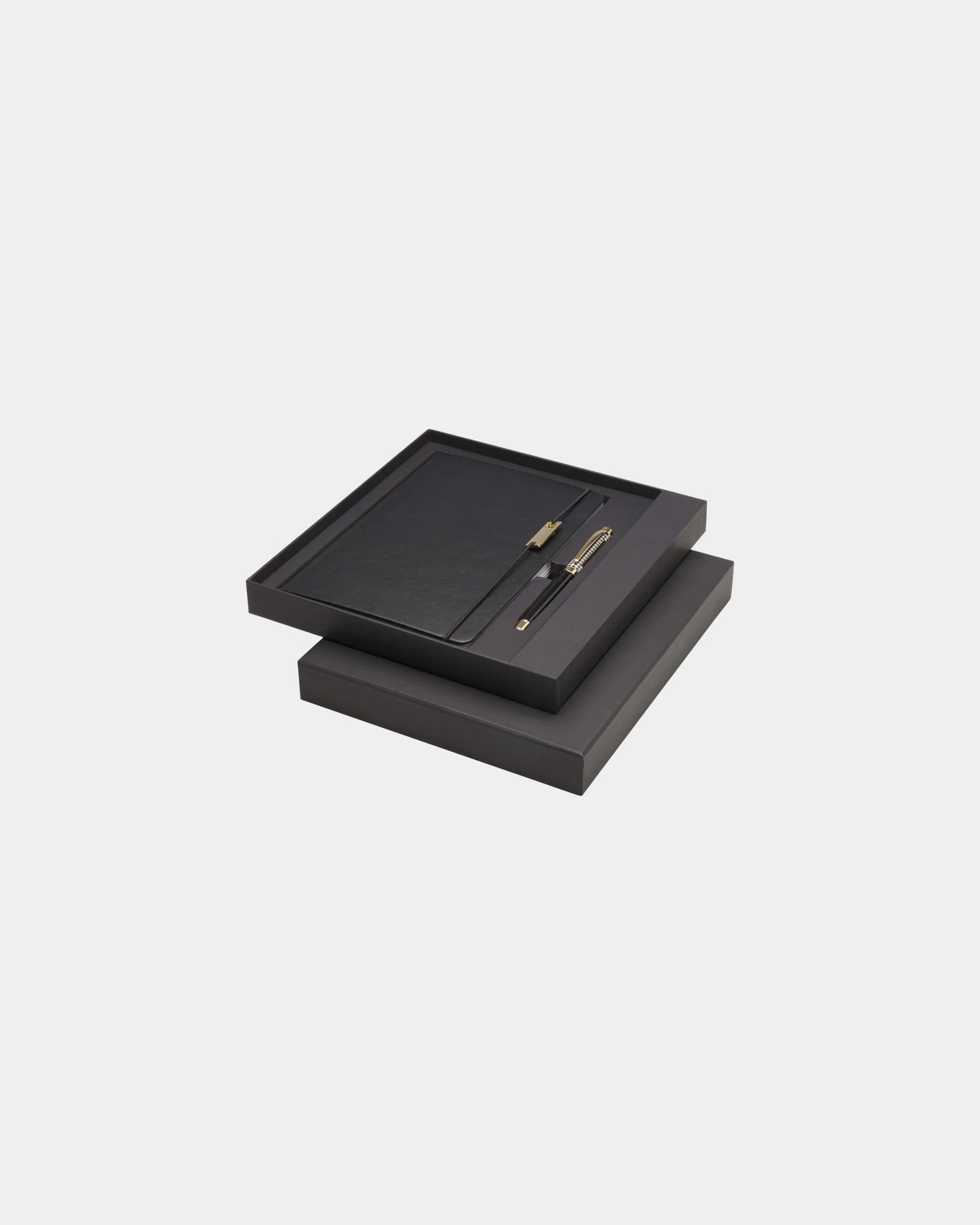 Set Legato A5 Notizbuch mit Stift zum Personalisieren - Schwarz