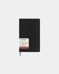 Agenda Moleskine 12 Monate Softcover zum Personalisieren - Schwarz
