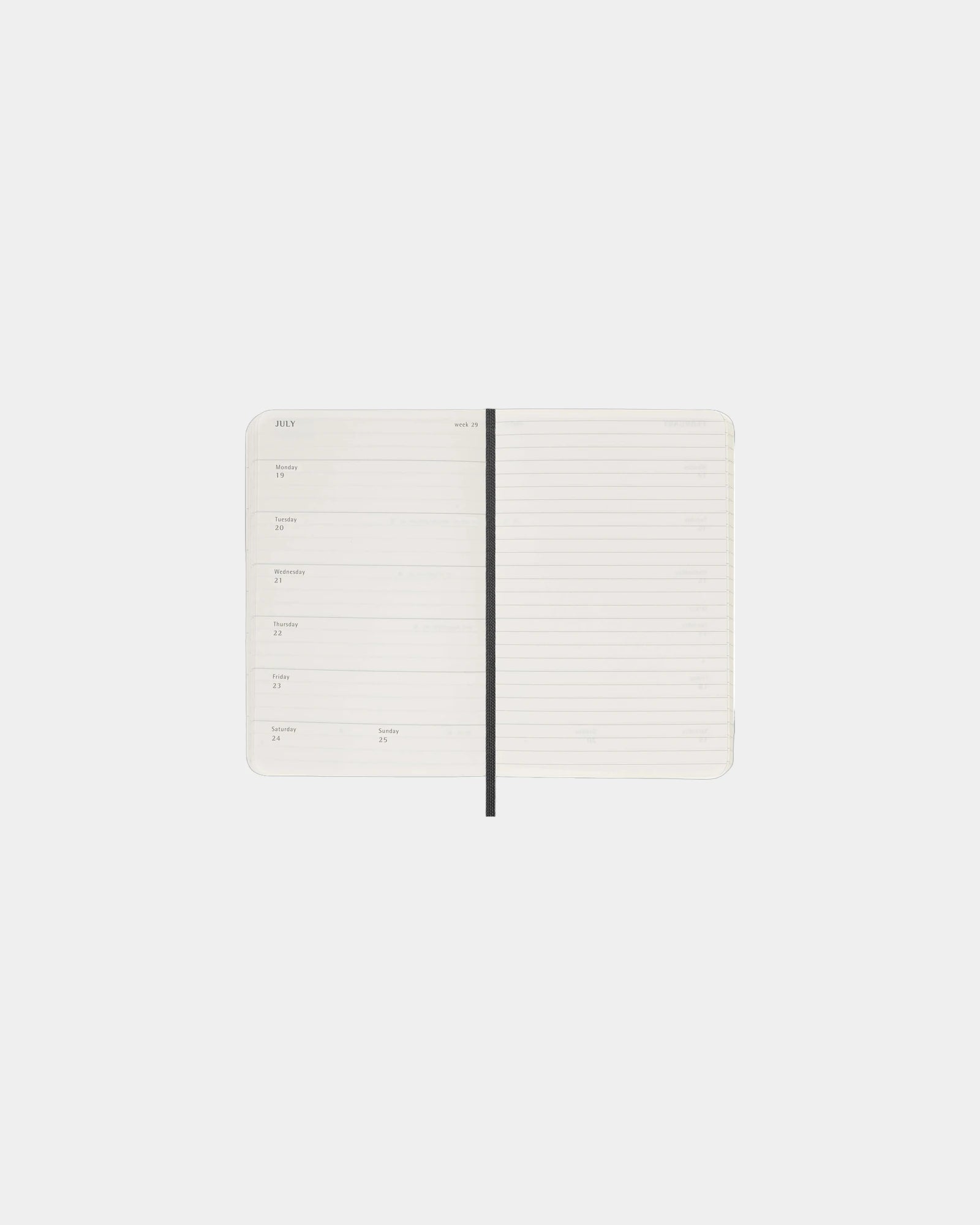 Agenda Moleskine 12 Monate weich zum Personalisieren - 3