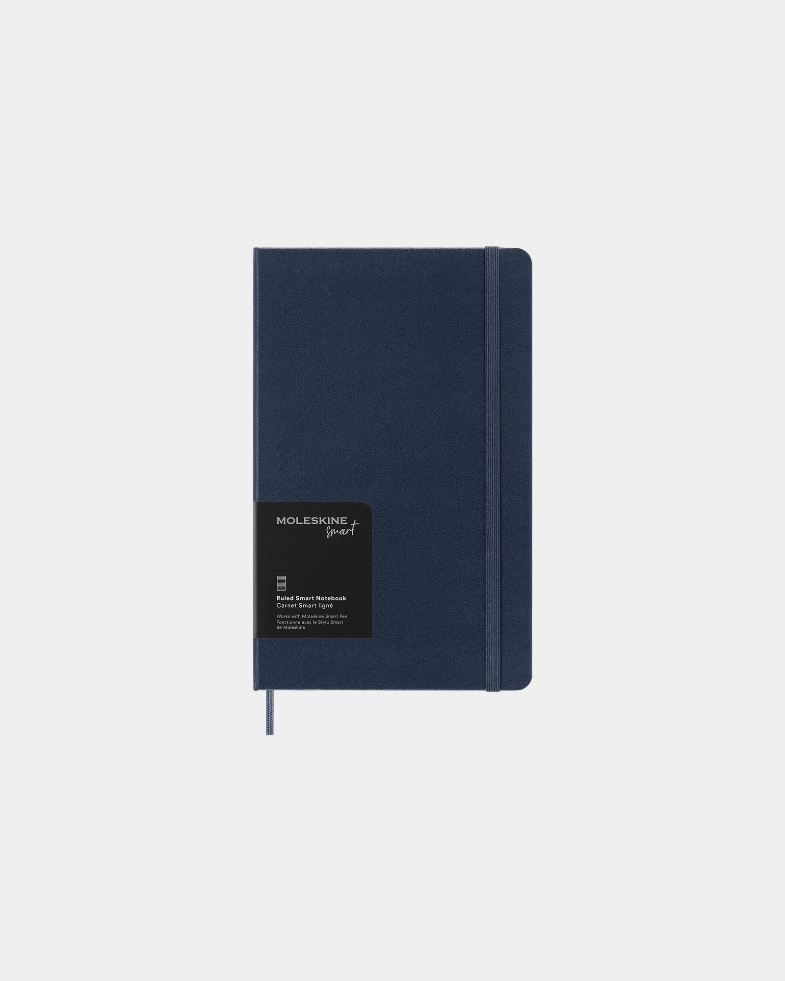 Notizbuch liniert Moleskine Smart zum Personalisieren - Blau