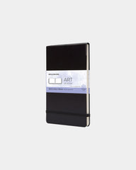 Skizzenbuch Moleskine 13 x 21 cm zum Personalisieren - Schwarz