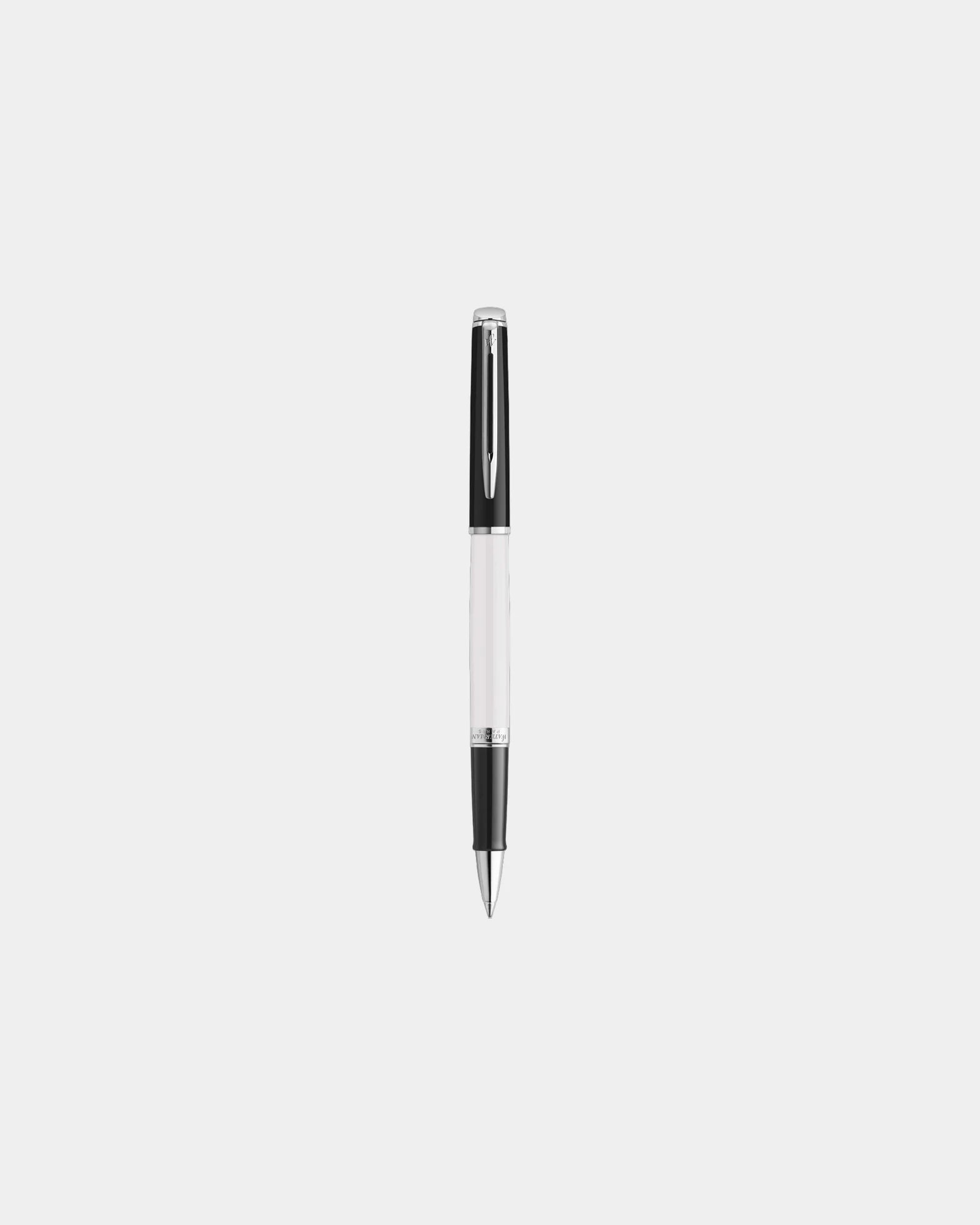 Rollerball Waterman Hemisphere palladium zum Personalisieren - Weiß