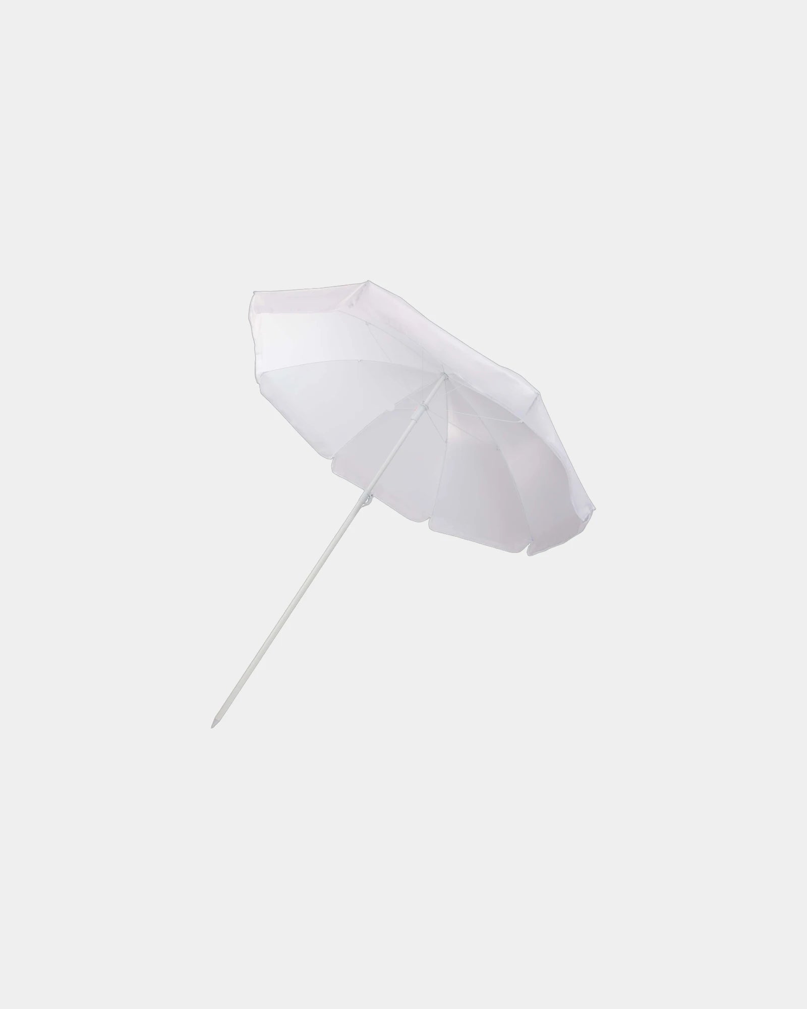 Sonnenschirm Polyester 162 cm Zenit zum Personalisieren - Weiß