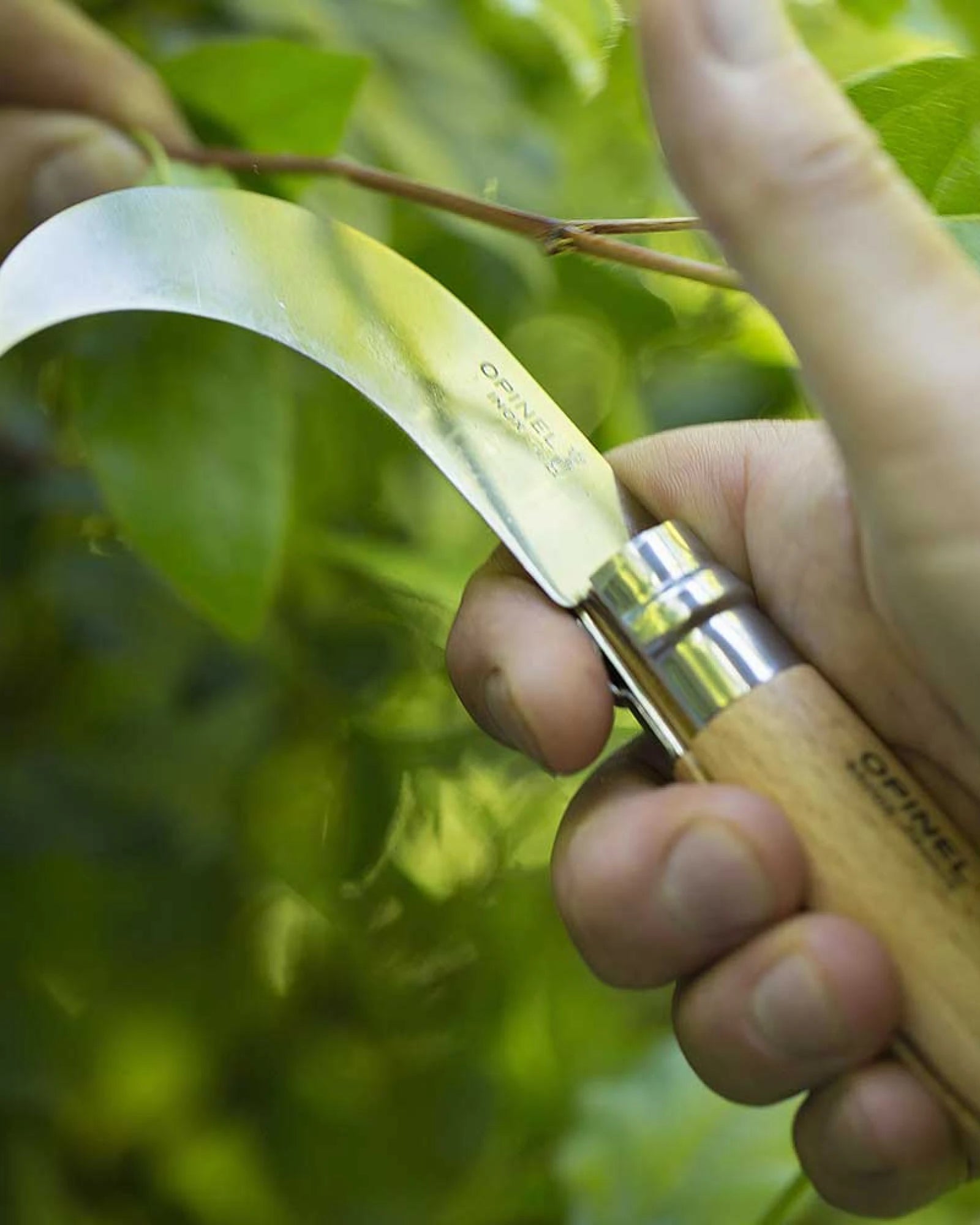 Gartenwerkzeug Edelstahl Opinel Serpette N°10 zum Personalisieren - 3