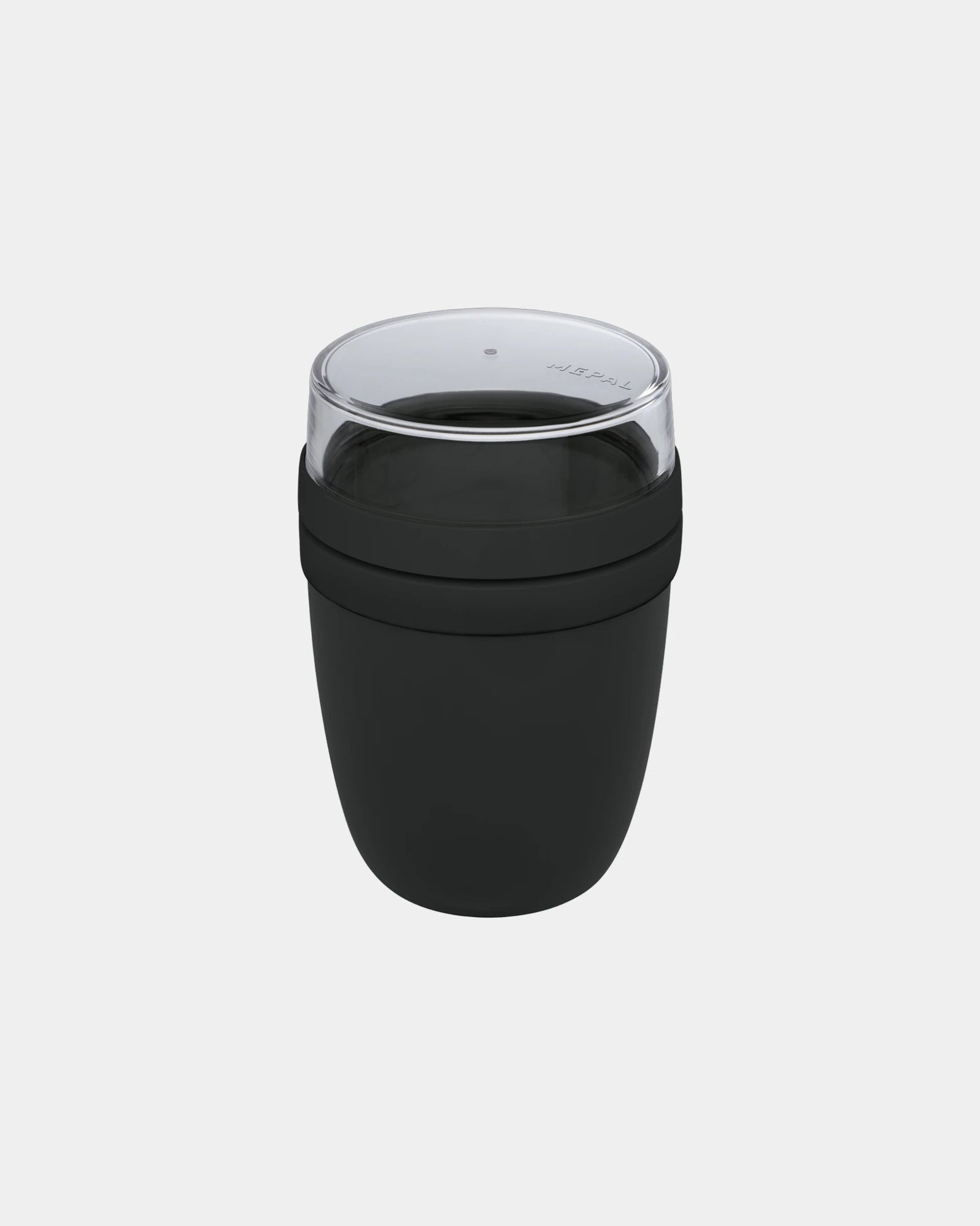 Lunchbox 500+200 ml zum Personalisieren - Kohle