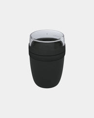 Lunchbox 500+200 ml zum Personalisieren - Kohle