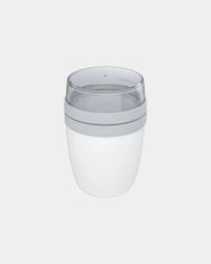Lunchbox 500+200 ml zum Personalisieren - Weiß
