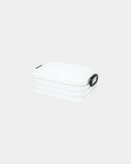 Lunchbox 900ml mit dichtem Deckel zum Personalisieren - Weiß